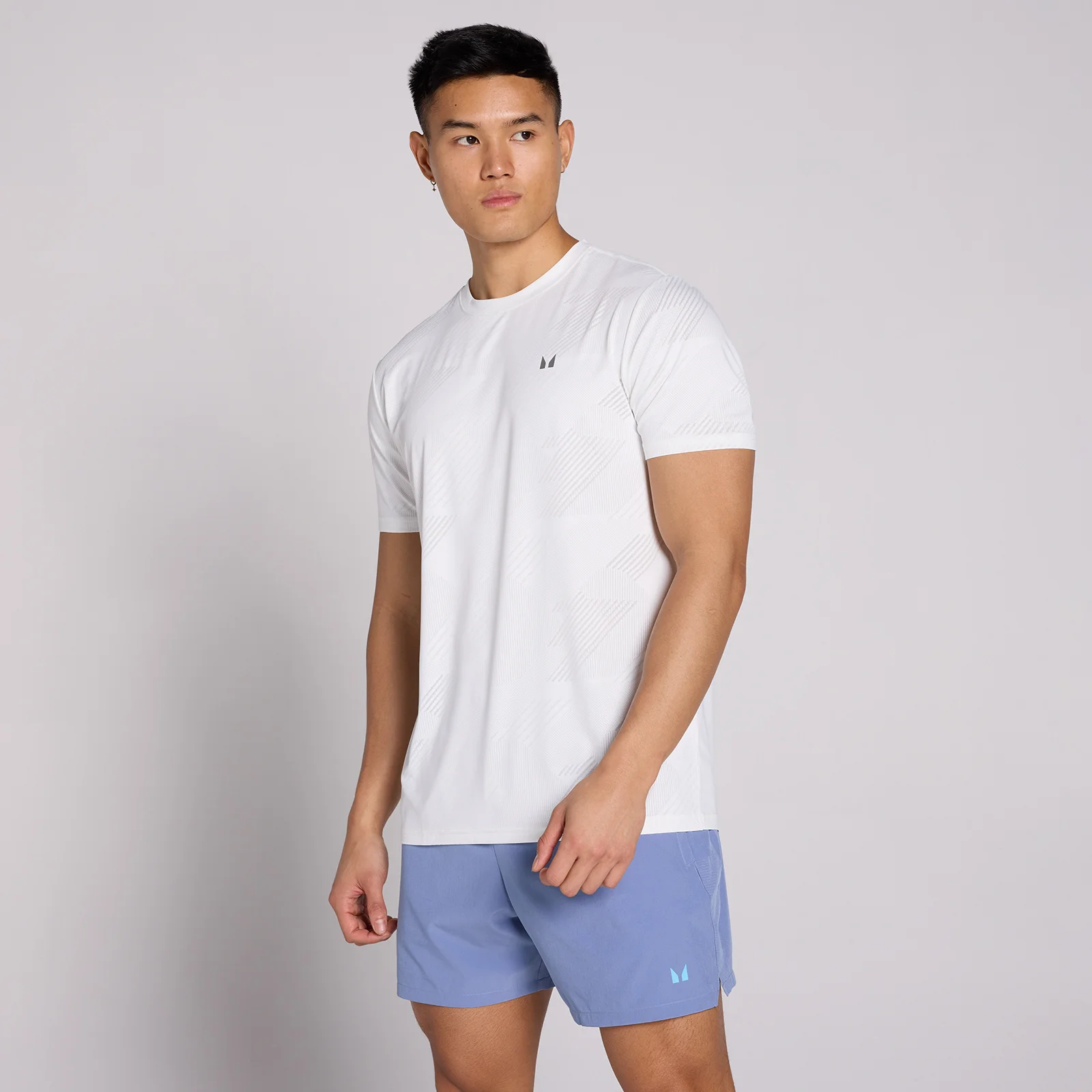 MP Ανδρικό Active Training Pillar Graphic T-Shirt - Λευκό - XXXL Εικόνα 1