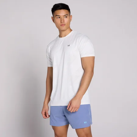 MP Ανδρικό Active Training Pillar Graphic T-Shirt - Λευκό