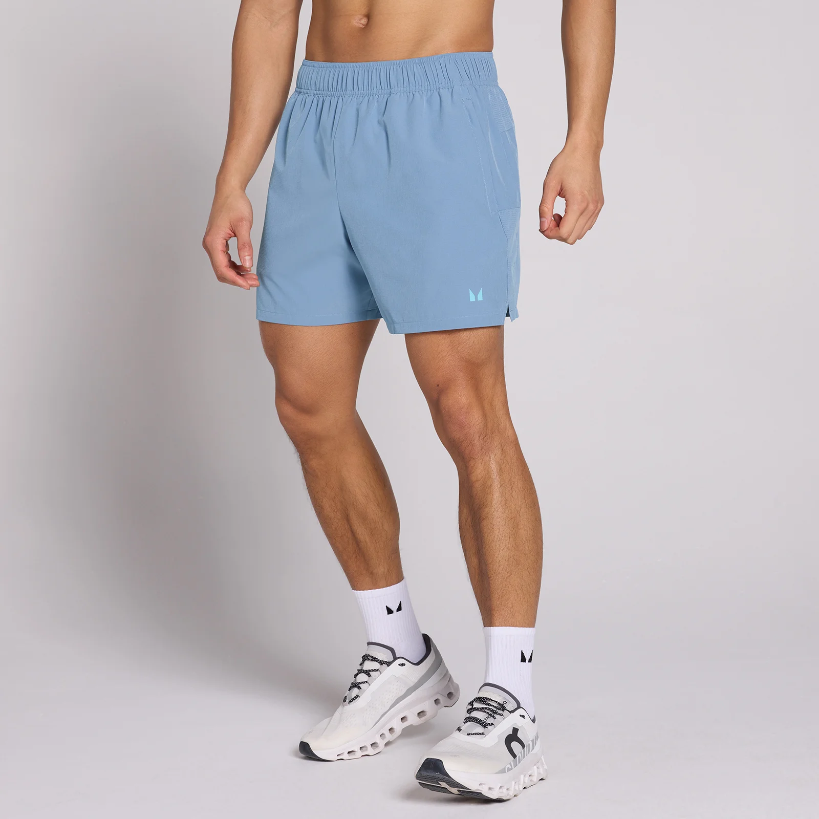 MP Men's Active Training 5" Pocket Short - Fog Blue - S Εικόνα 1