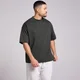 MP Ανδρικό Oversized T-Shirt από Βαμβάκι - Πλυμένο Μαύρο