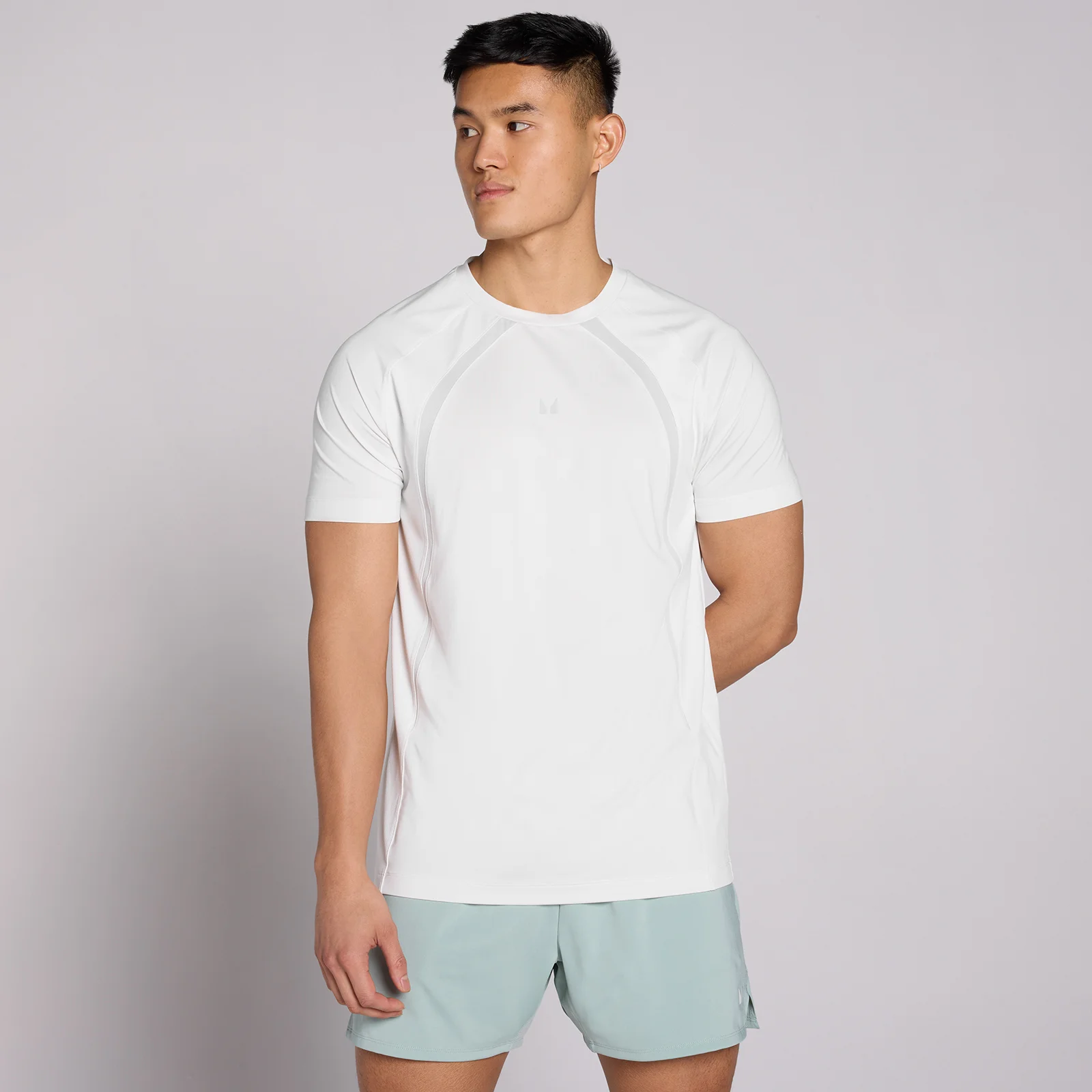 MP Men's Tempo Panel T-Shirt - Cloudy Grey - XS Εικόνα 1