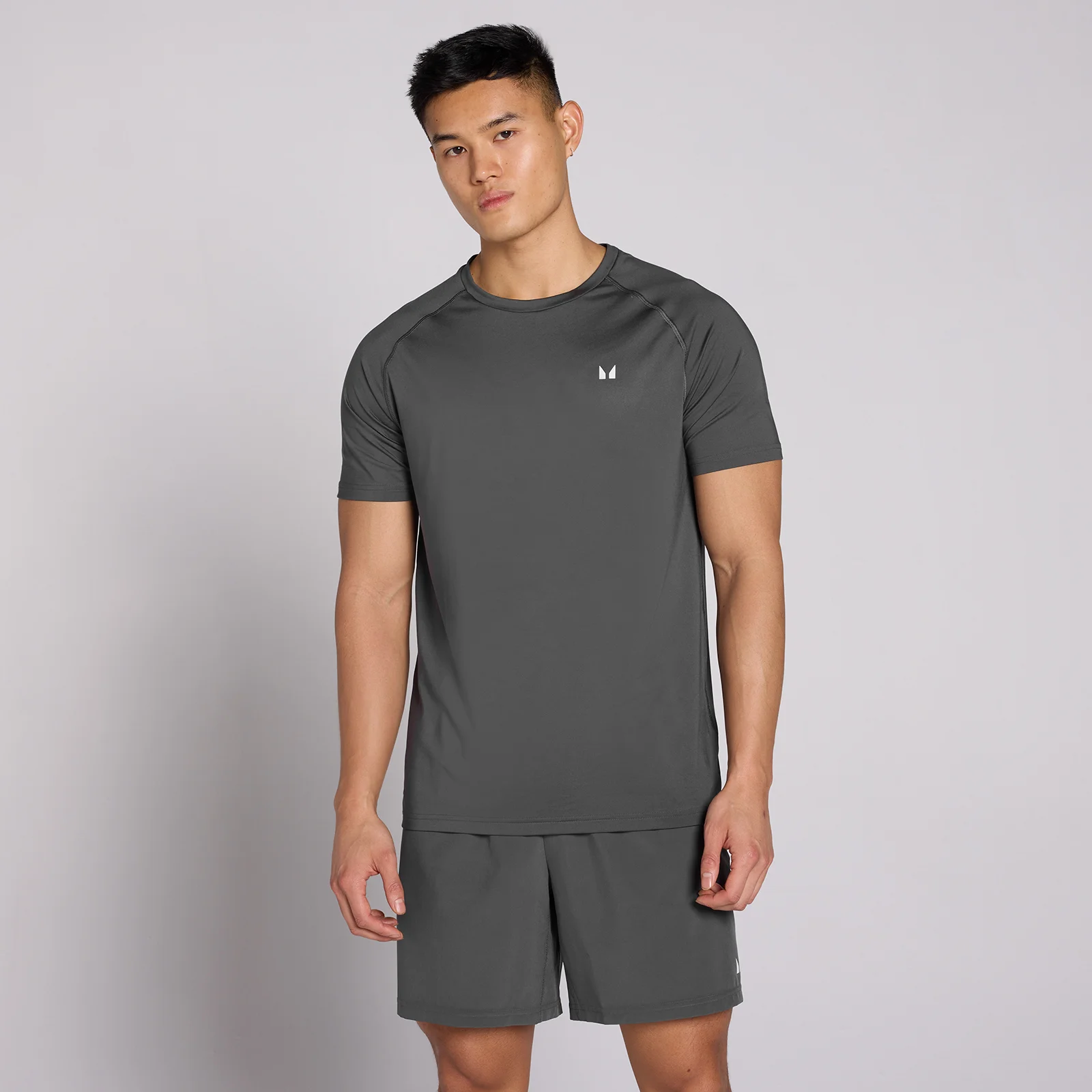 MP Men's Training Short Sleeve T-Shirt - Dark Grey - S Εικόνα 1