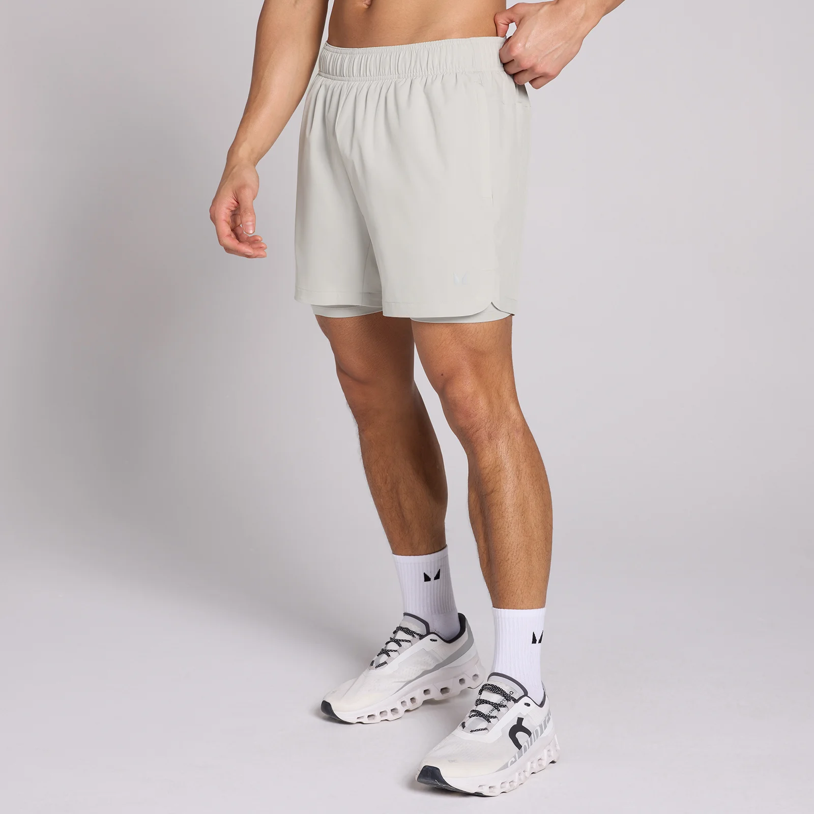 MP Men's 5" 2-in-1 Training Shorts - Chrome - XXXL Εικόνα 1