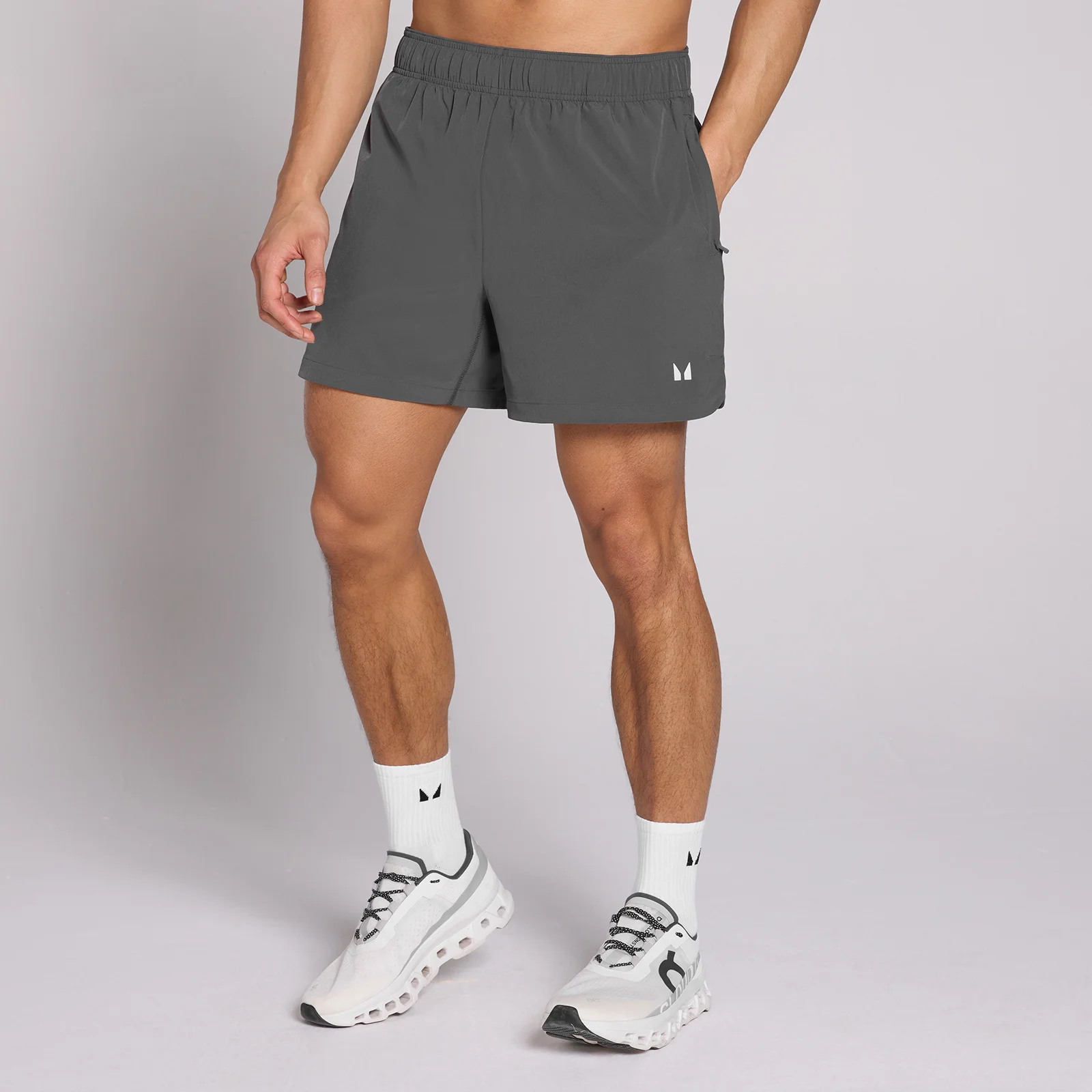 MP Men's 5" Woven Training Short - Dark Grey - L Εικόνα 1