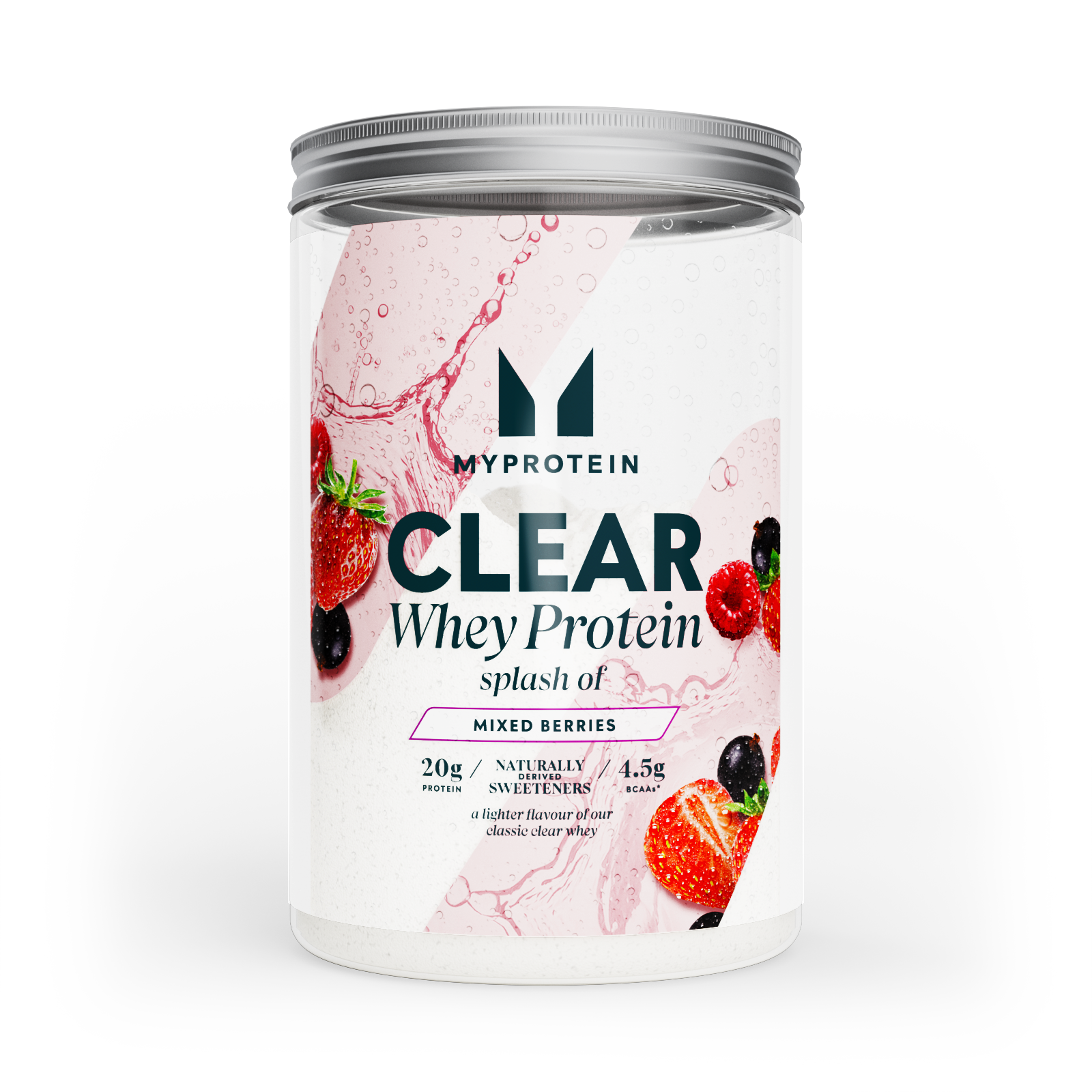 Clear Whey Isolate - 405G - 15servings - Mixed Berries - Less Sweet Εικόνα 1
