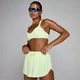 Αθλητικό Σουτιέν MP Women's Tempo Twist Back - Washed Lime