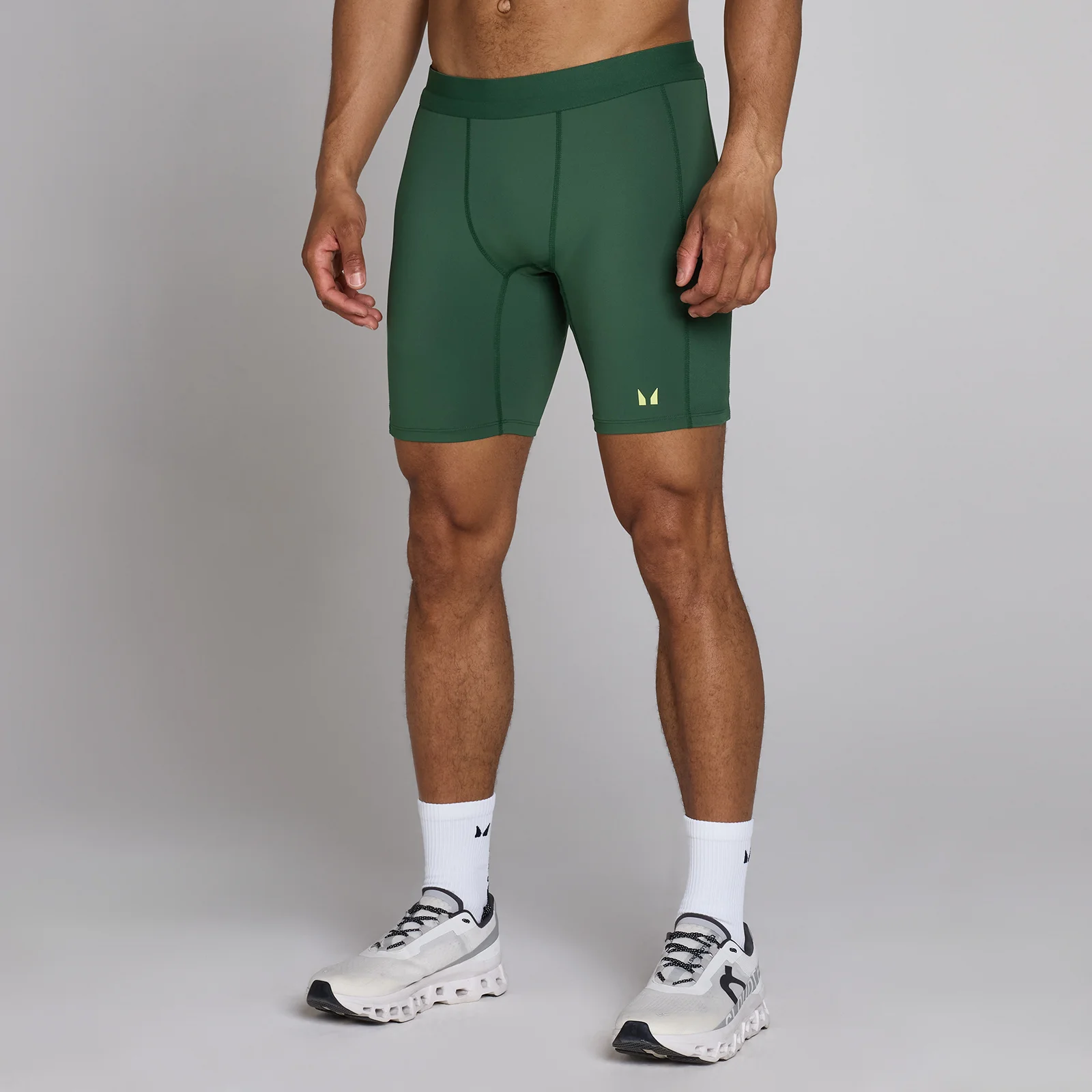 MP Men's Hybrid Pocket Half Tight - Πράσινο - XS Εικόνα 1