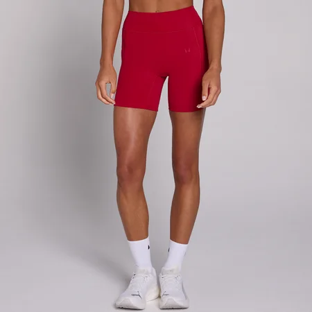 MP Women's Training Pocket Shorts - Έντονο κόκκινο