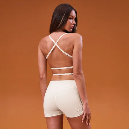 MP Tempo Open Back Vest Γυναικείο - Coconut