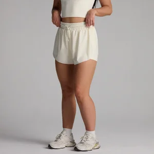 MP Women's Tempo 2 In 1 Floaty Shorts - Κρεμ - Size XXL