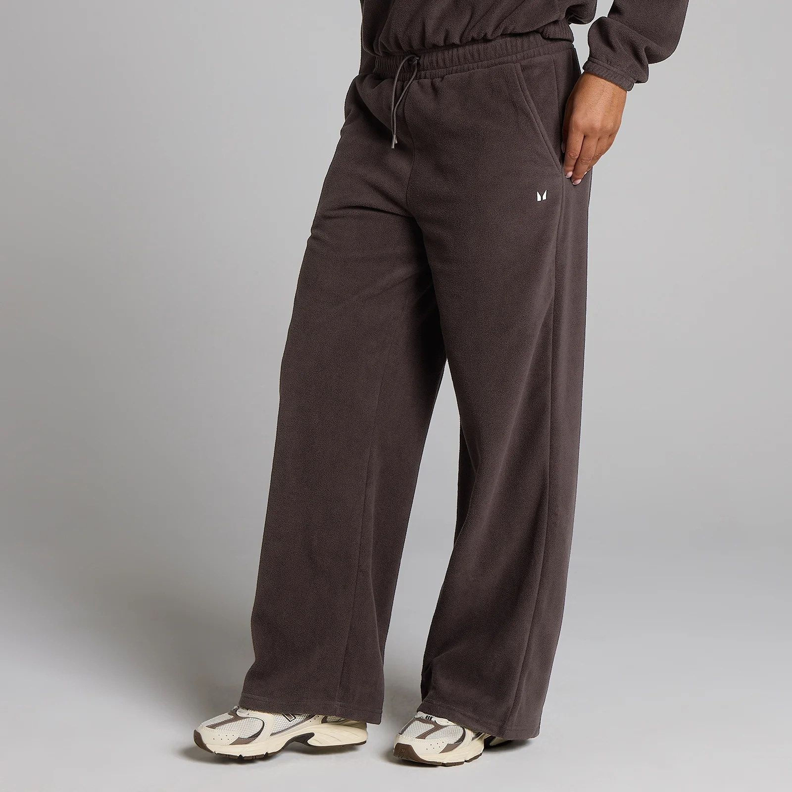 MP Γυναικεία Fleece Φόρμα Ίσια Γραμμή - Κακάο - S Εικόνα 1
