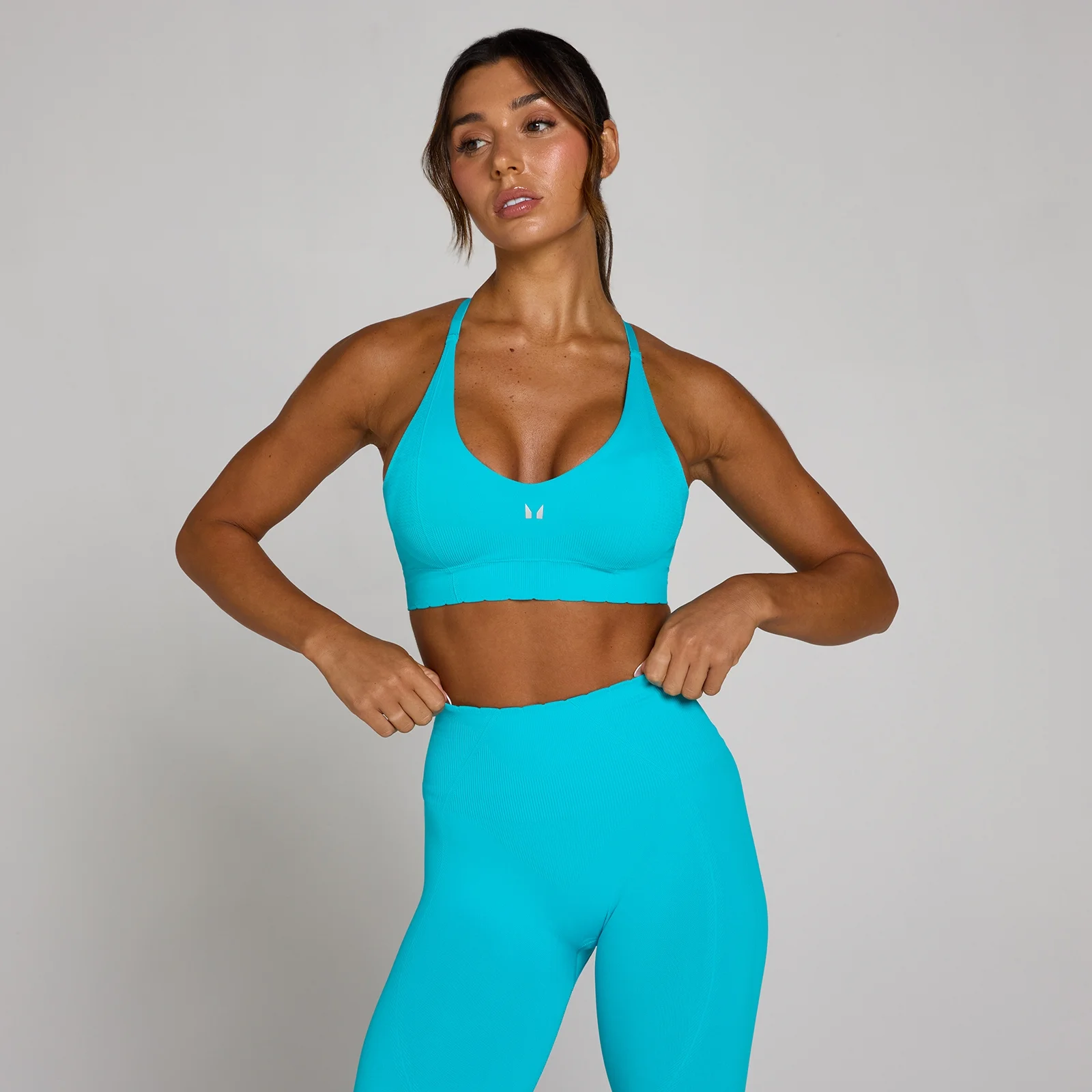 Αθλητικό Σουτιέν MP Women's Tempo Ultra Seamless - Electric Blue - XS Εικόνα 1