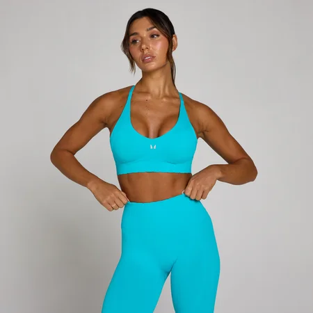 Αθλητικό Σουτιέν MP Women's Tempo Ultra Seamless - Electric Blue