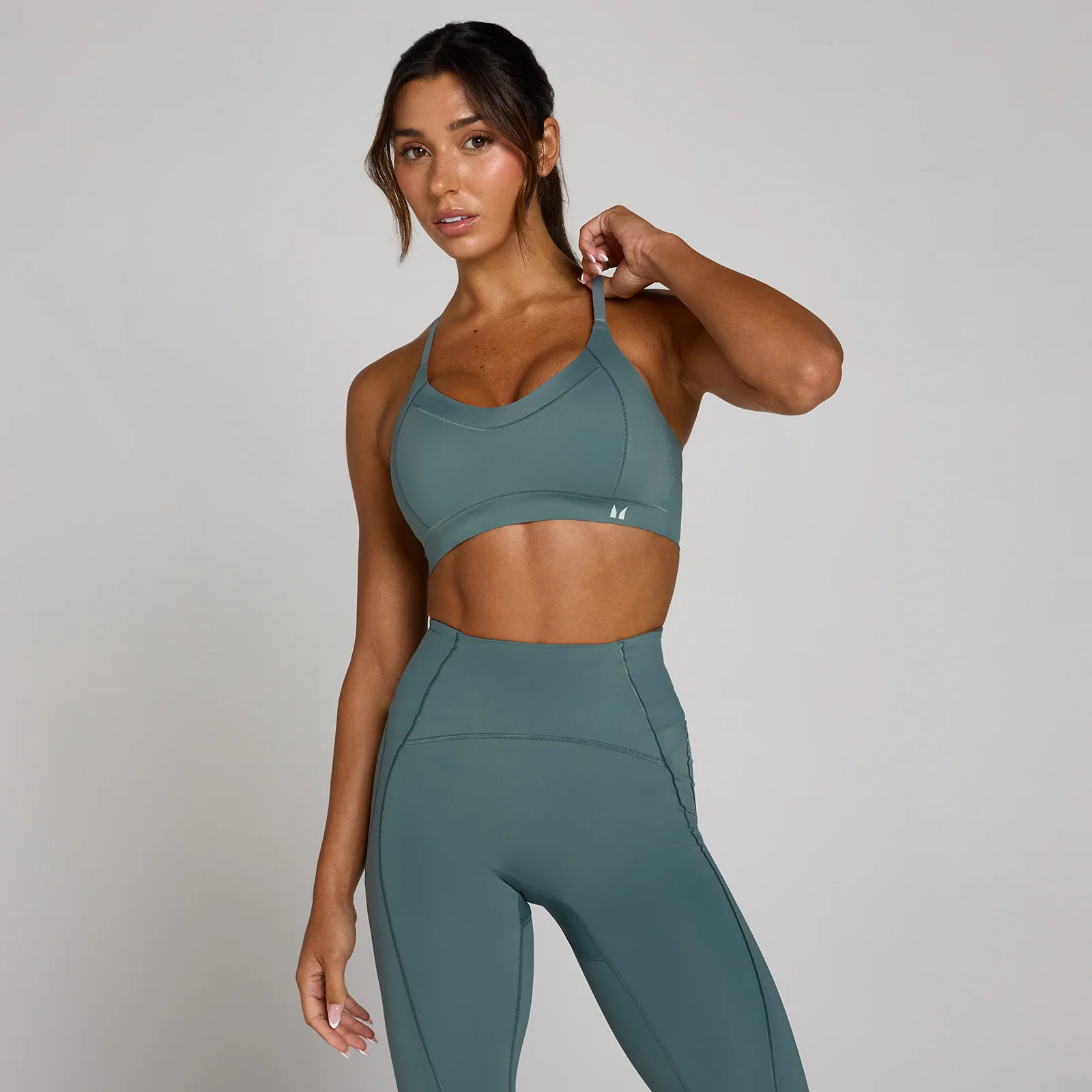 Αθλητικό Σουτιέν MP Women's Tempo Ultra Racerback - Future Blue - XS Εικόνα 1