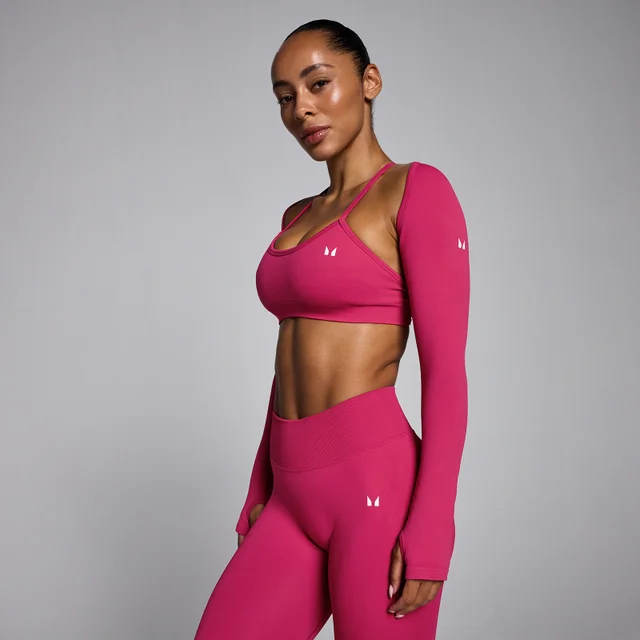 MP Γυναικείο Lift Seamless Shrug - Μπορντό