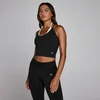 MP Women's Seamless Layered Vest - Μαύρο Ξεβαμμένο