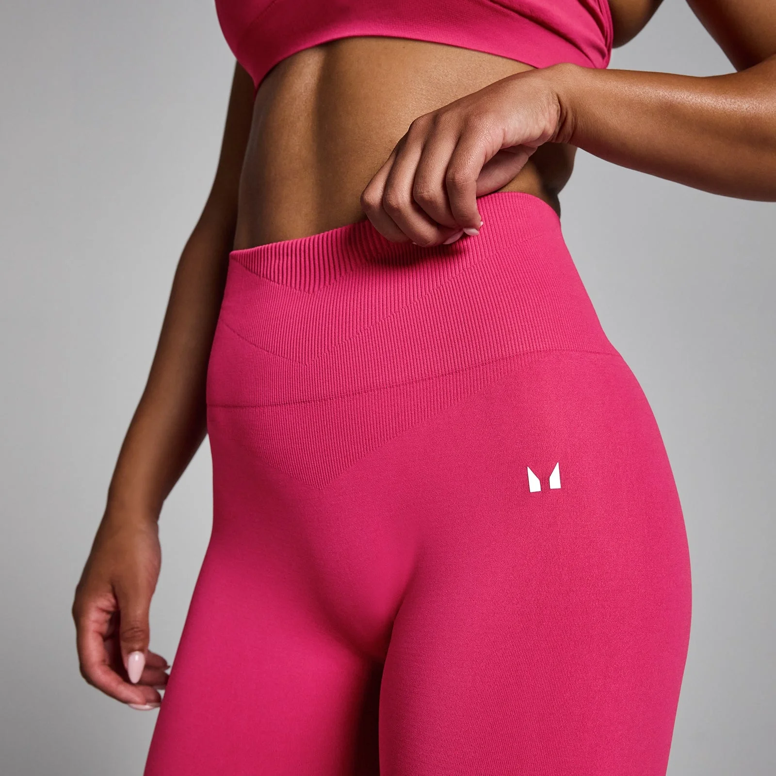MP Women's Tempo Seamless Flared Leggings - Μπορντό - S Εικόνα 4