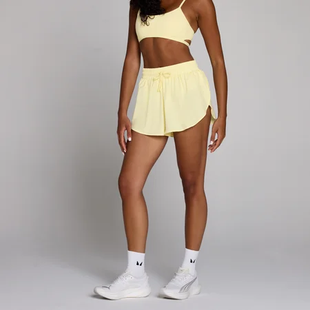 MP Women's Woven Floaty Short - Κρεμ