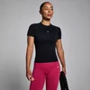 Γυναικείο Μπλουζάκι MP Women's Lift Seamless Body Fit - Μαύρο