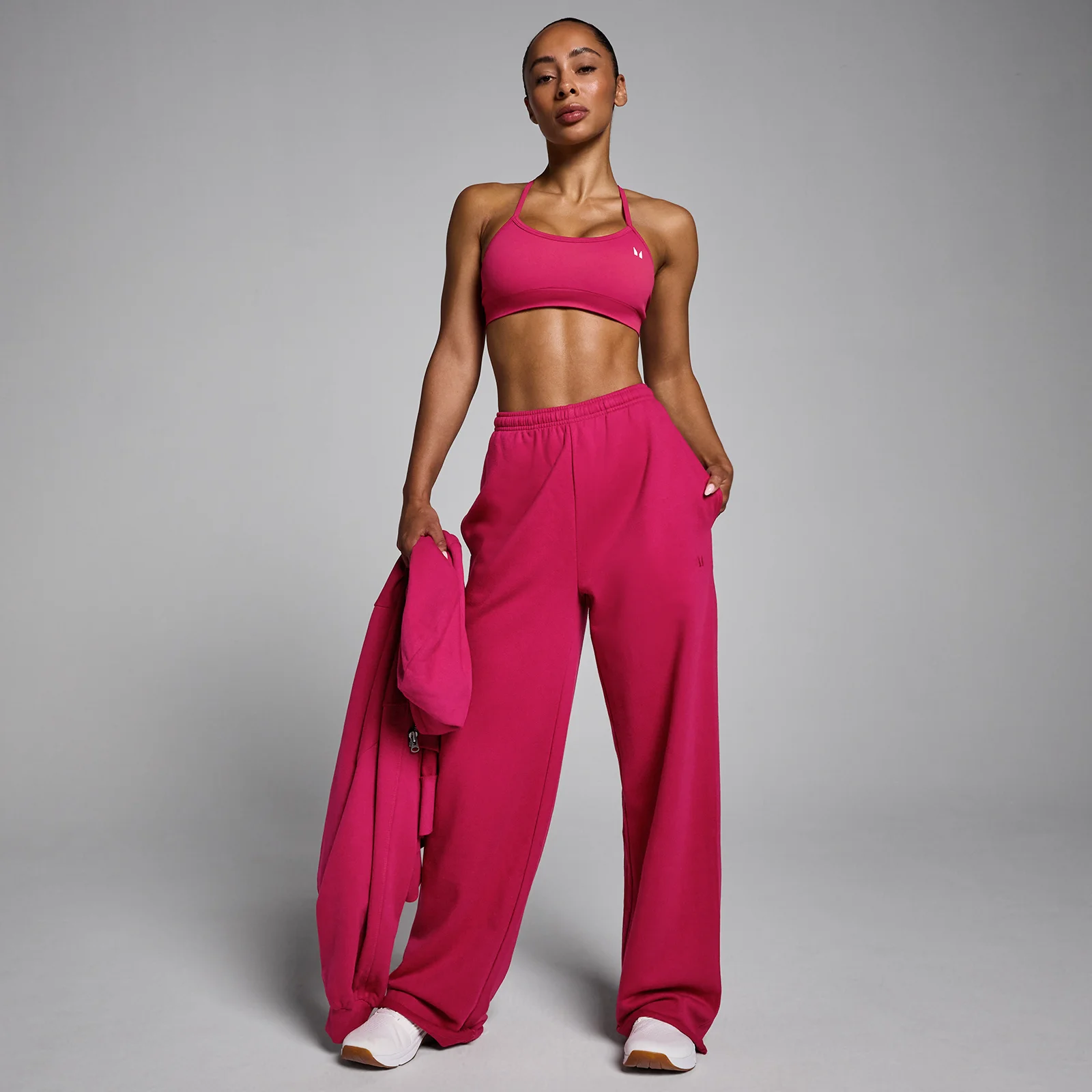MP Women's Lifestyle Straight Leg Joggers - Μπορντό - S Εικόνα 3