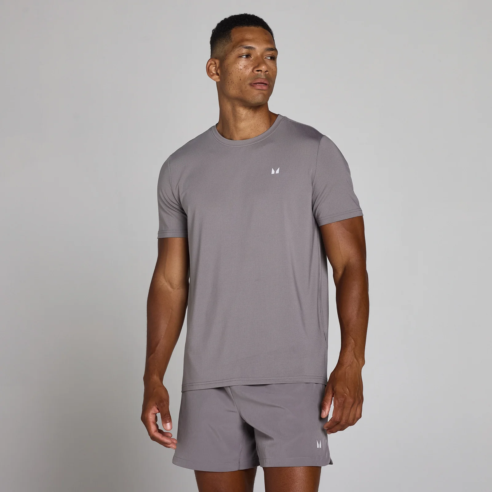 MP Men's Training Grid T-Shirt - Graphite - M Εικόνα 1