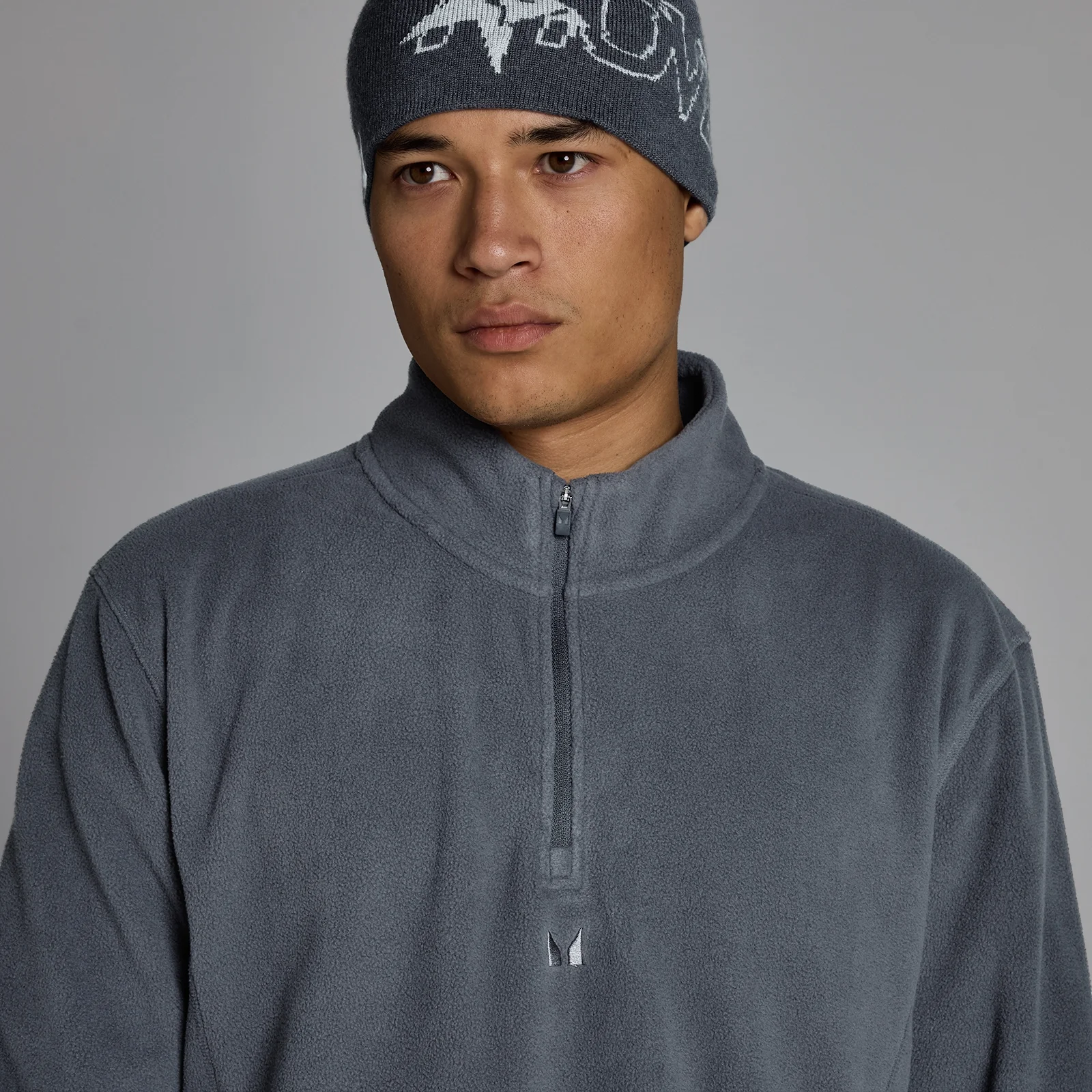 Ανδρικό Fleece MP με Φερμουάρ 1/4 - Granite - M Εικόνα 4