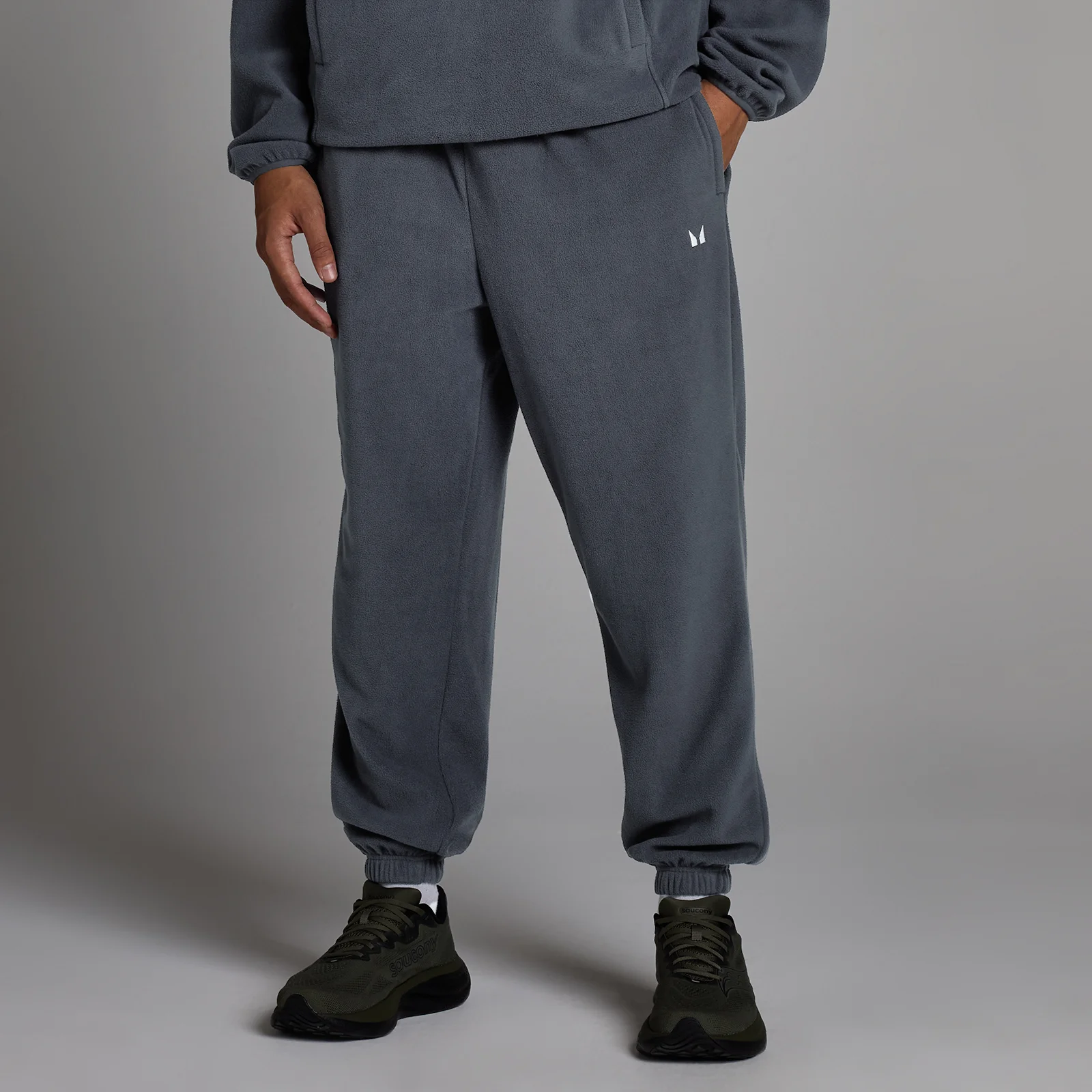 Ανδρική Φόρμα Fleece MP - Granite - M Εικόνα 1