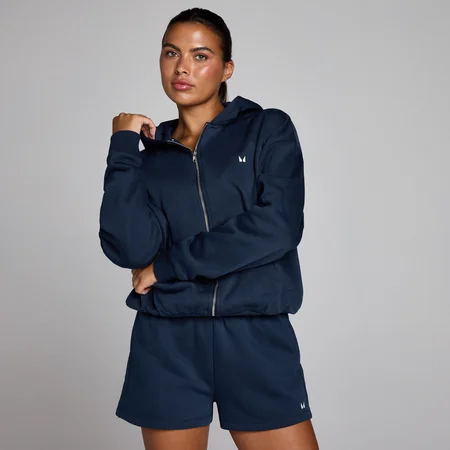 Φούτερ με Φερμουάρ MP Women's Basics - Midnight