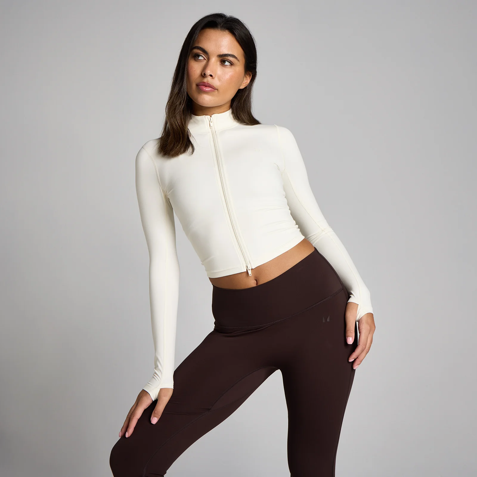 MP Γυναικεία Tempo Cropped Μπουφάν - Βανίλια - L Εικόνα 1