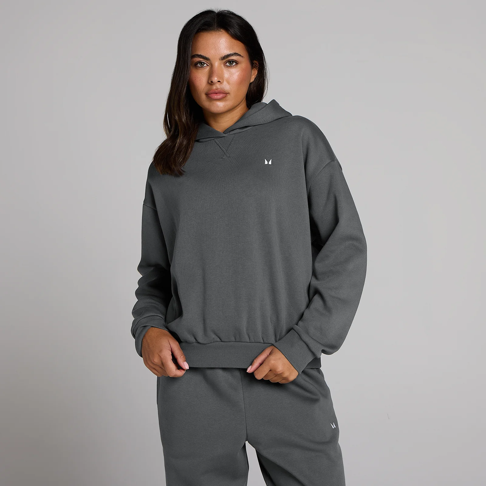 MP Γυναικείο Oversized Φούτερ Basics - Σκούρο Γκρι - M Εικόνα 1