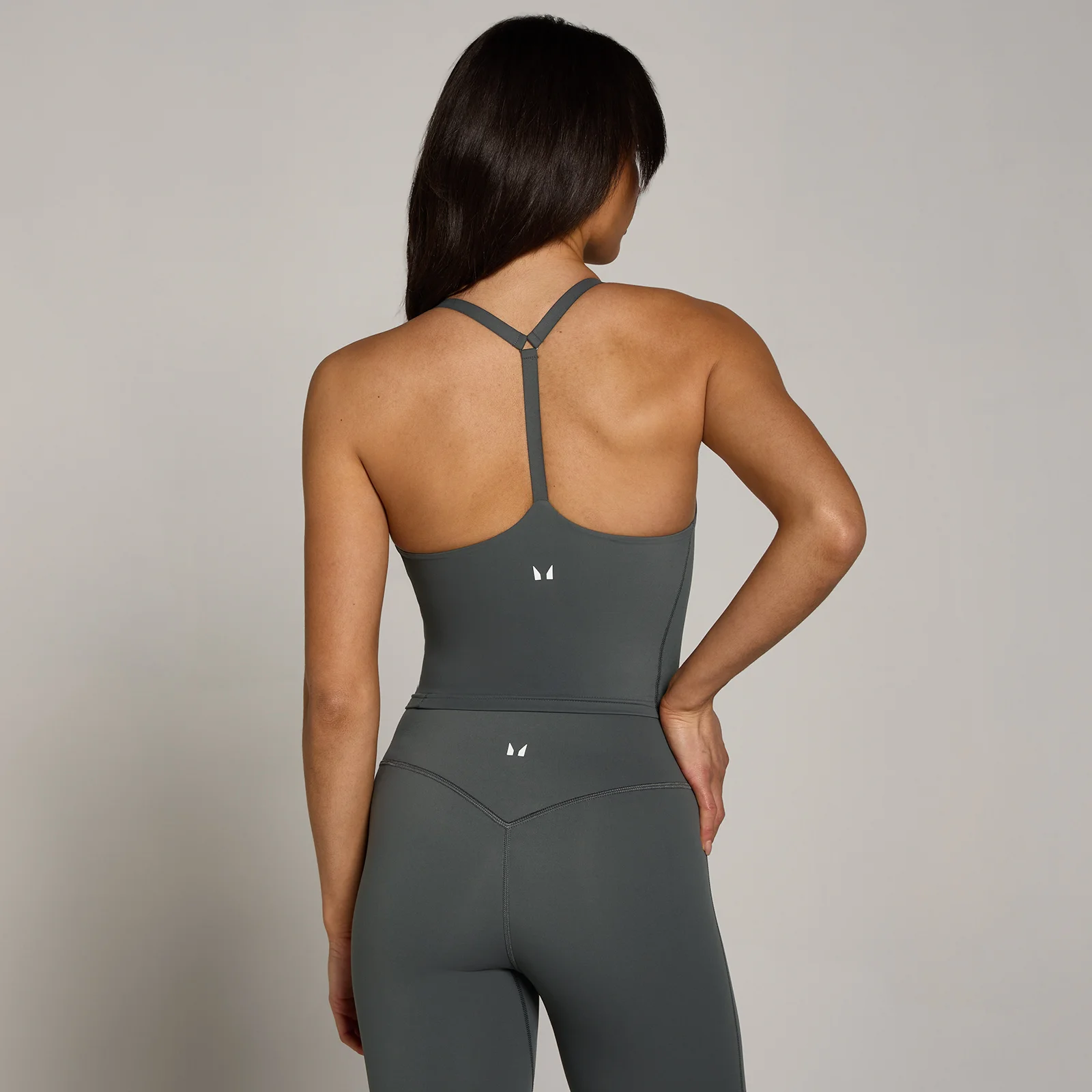 MP Women's Tempo Strappy Racerback Vest - Dark Grey - XXL Εικόνα 1