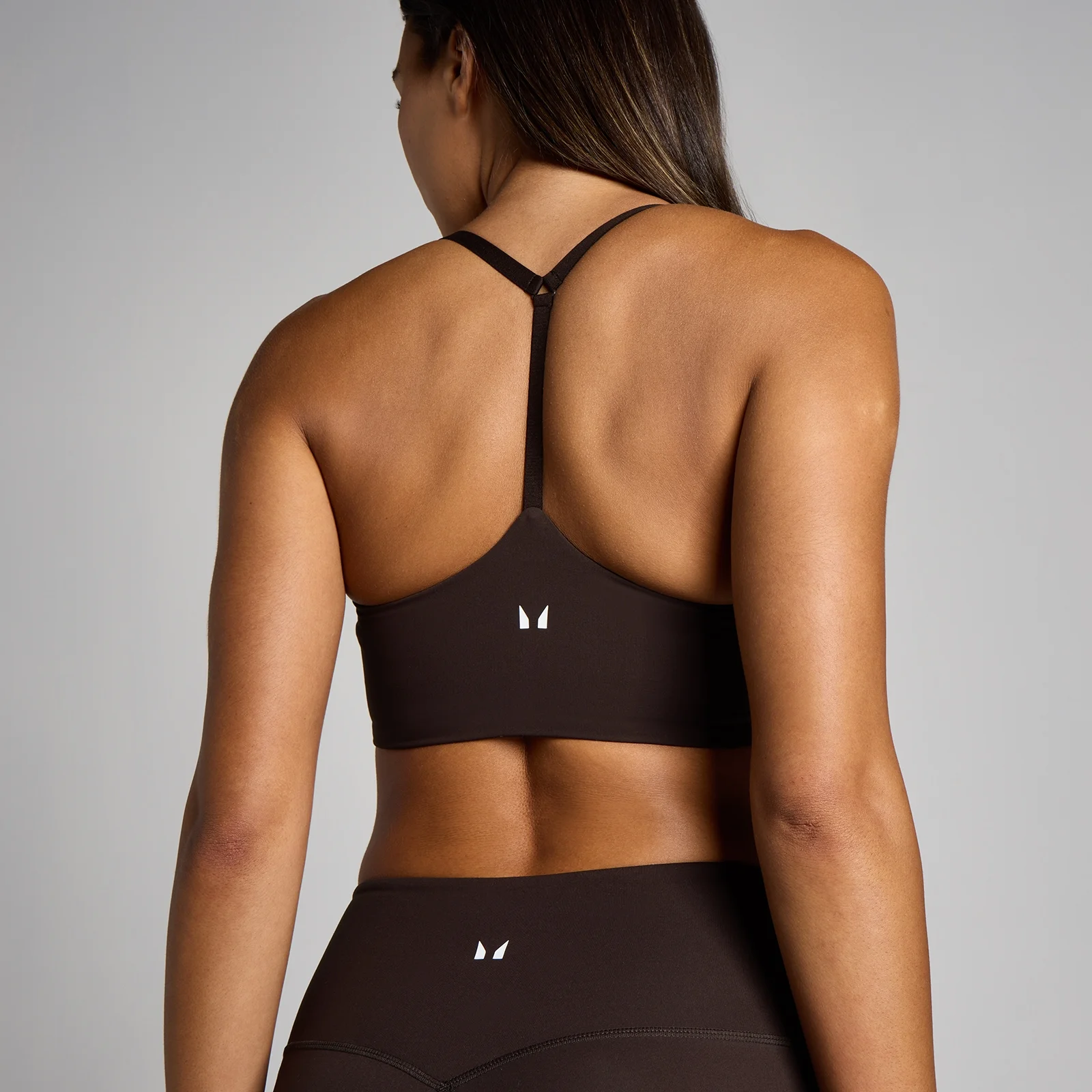 Αθλητικό Μπουστάκι Γυναικείο MP Tempo Strappy Racerback - Κακάο - S Εικόνα 4