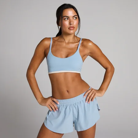Αθλητικό Σουτιέν MP Women's Tempo Contrast - Denim Blue