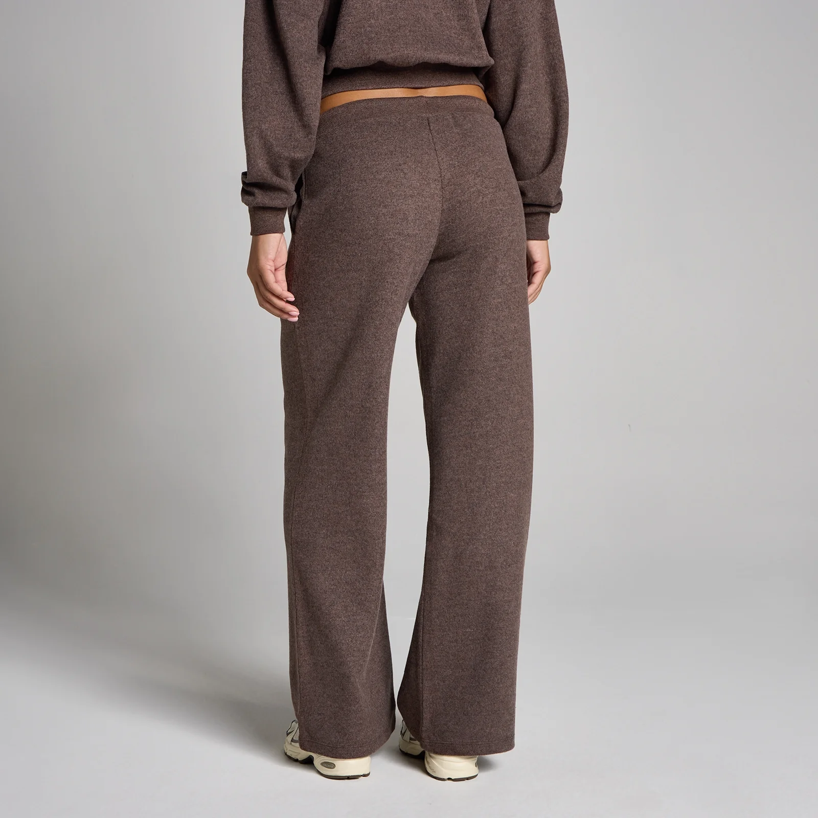 MP Women's Soft Touch Mid Rise Straight Leg Joggers - Κακάο Μελανζέ - XS Εικόνα 2