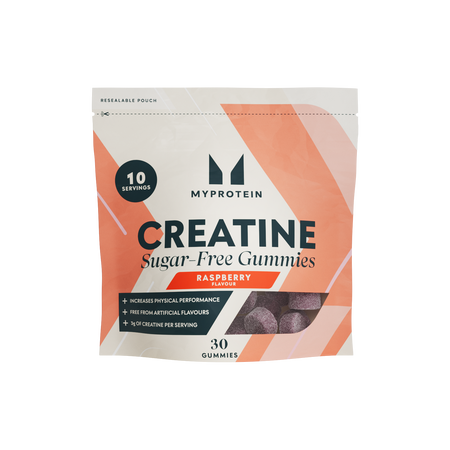 Sugar-Free Creatine Gummies χωρίς Ζάχαρη - 30 Gummies - 10servings - Σμέουρο