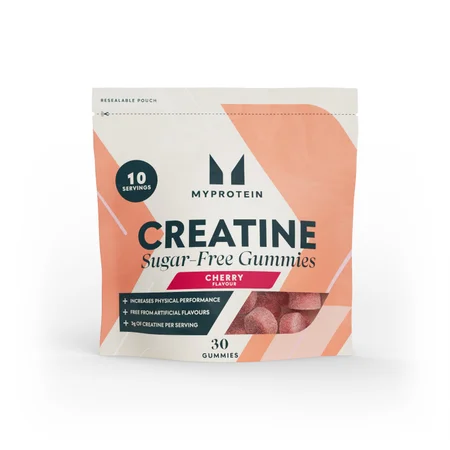 Sugar-Free Creatine Gummies χωρίς Ζάχαρη - 30 Gummies - 10servings - Κεράσι